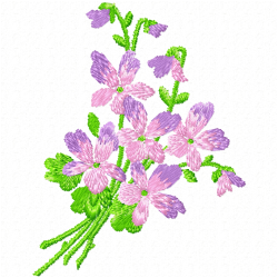 Flowers And Tree Embroidery Design 9 Flowers And Tree Embroidery Design 9